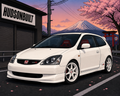 Civic ep complete brake cooling kit