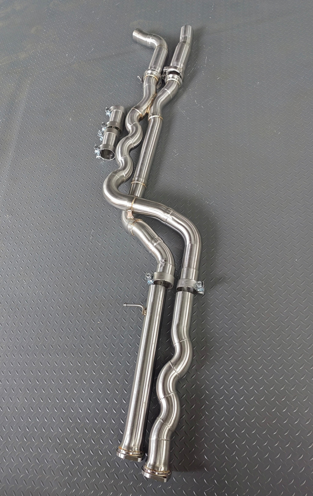 F8x M3/M4 Decat race downpipes & Equal length mid pipe combo